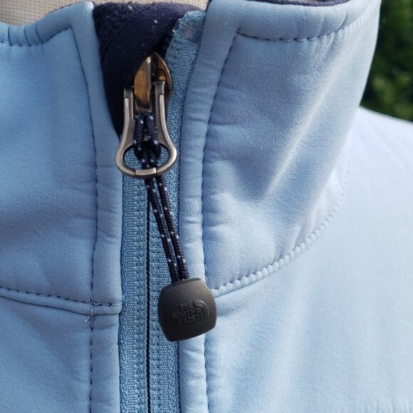 The North Face Women's Apex Bionic 3 Blue Jacket Medium Sky Blue Baby Blue - Picture 3 of 15